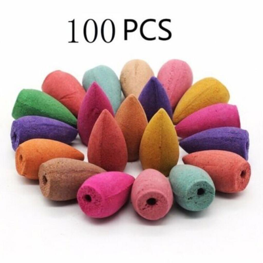 100X Горная река Ремесленный держатель Керамическая горелка с обратным потоком Курильница Искусство