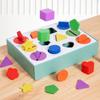 Kids' Shape & Color Sorting Coin Box: Early Learning Cognitive & Motor Skills Toy