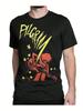 Футболка Scott Pilgrim Vs The World для мужчин Черная 100% Хлопок Все Размеры Инди-комикс и Кино Одежда Ретро Подарок для Геймера