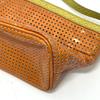 FENDI punching mini bag Shoulder Bag Orange/Green