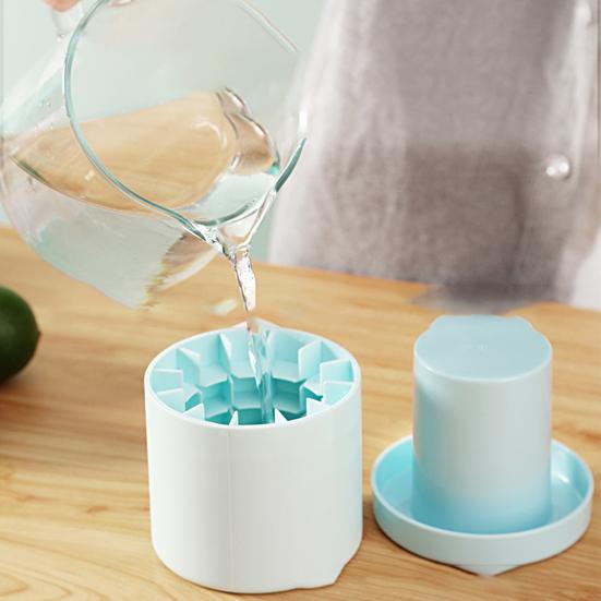 Silicone Ice Mold Easy To Demould Ice-making Convenient Round Cylinder Cube Maker Bar Accessories