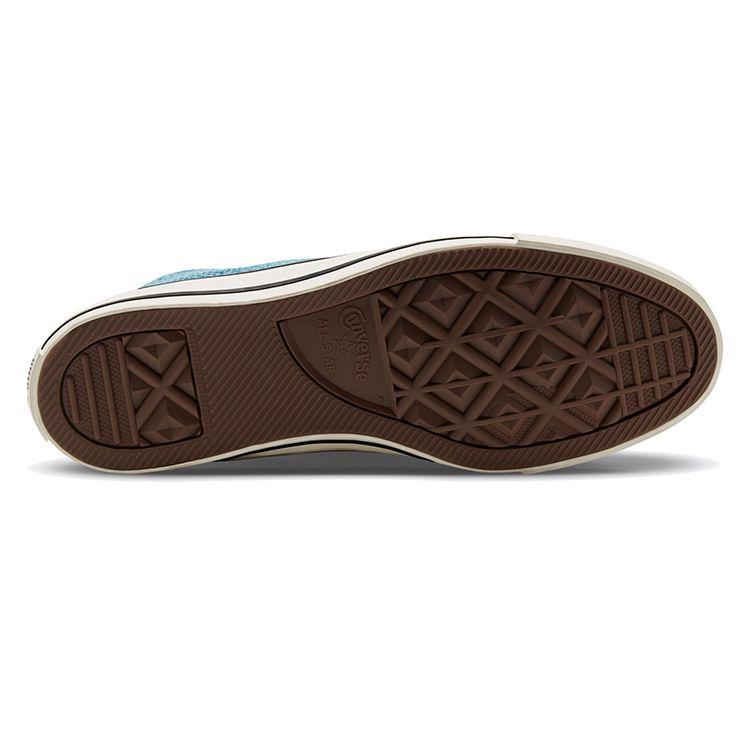 Converse Chuck Taylor All Star Summer Breathe Удобные Повседневные Высокие Кеды из Канваса Унисекс Синие 168288C