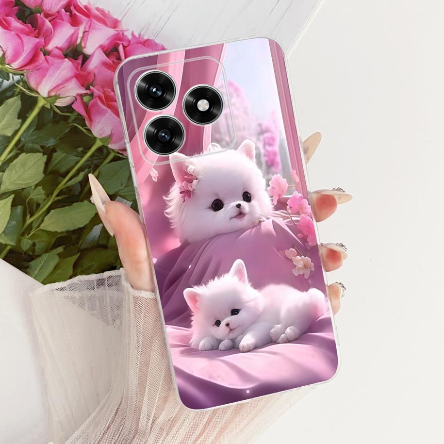 Чехол для Honor X5c Plus NLA-LX1 NLA-LX2P Funda Крутой Дракон Тигр Волк Лев Мультяшный Мягкий Силиконовый Бампер Для Honor X5c X 5C Coque