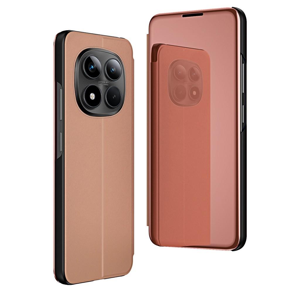 Flip Case for Redmi Note 15 Pro 5G - Leather/PU, Rose Gold