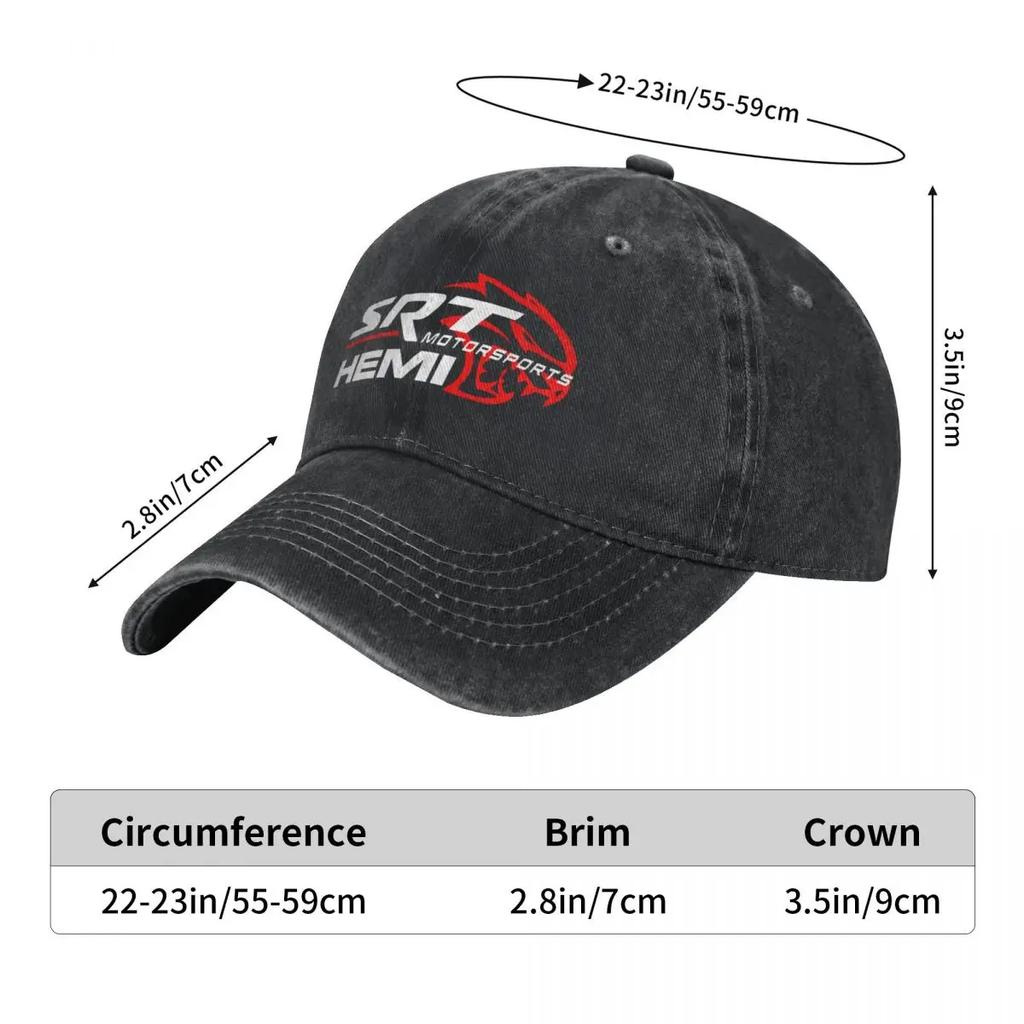 Srt Motorsport Fashion Baseball Cap Peaked  Mens Hat Womens  Hats For Women