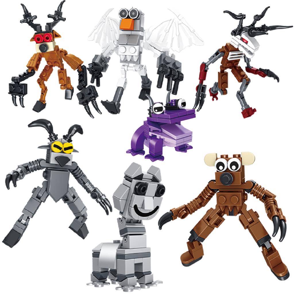 99 Nights In The Forest Building Blocks Toys Elk Deer White Owl Animals Model Building Blocks Diy Education Assembly Toys