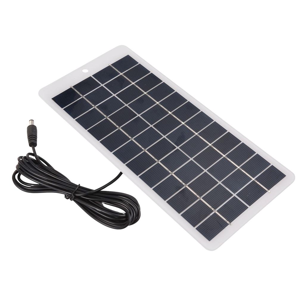5W 12V Polycrystalline Solar Panel Portable Solar Power Mini High Efficiency Solar Module with DC