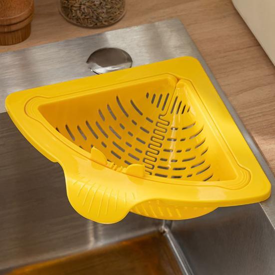 Cactus Sink Strainer Basket Kitchen Drain Filter with Wide Divider & Rotating Design Anti-Clog