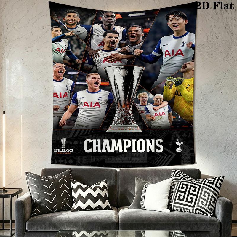 The Spurs Wall Hanging Printed Fabric Blanket Decorative Tapestries for Bedroom Living Room Home Decor