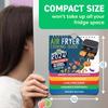 Air Fryer Cookbook Magnetic Cheat Sheet, Guide Booklet, Cookbooks Instant Accessories Oven Cooking Pot Temp Times Chart