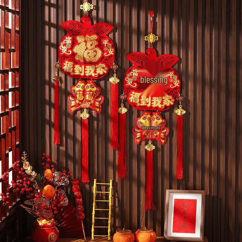 2026 Год Лошади Бестселлер 3D Китайский узел Подвесное украшение для дома для мира и благословений