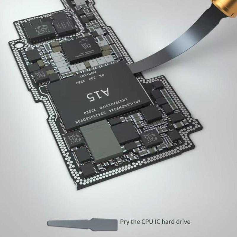 Upgraded 3 IN 1 Mobile Phone CPU Disassemble Maintenance Knife For Phones NAND CHIP IC Remove Glue Rework Blades