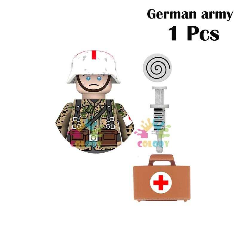 Детские игрушки Наборы WW2 Военные Армейские Конструкторы Советские Американские Китайские Солдаты Мини Фигурки Медаль Игрушки Для Детей Подарки на День Рождения