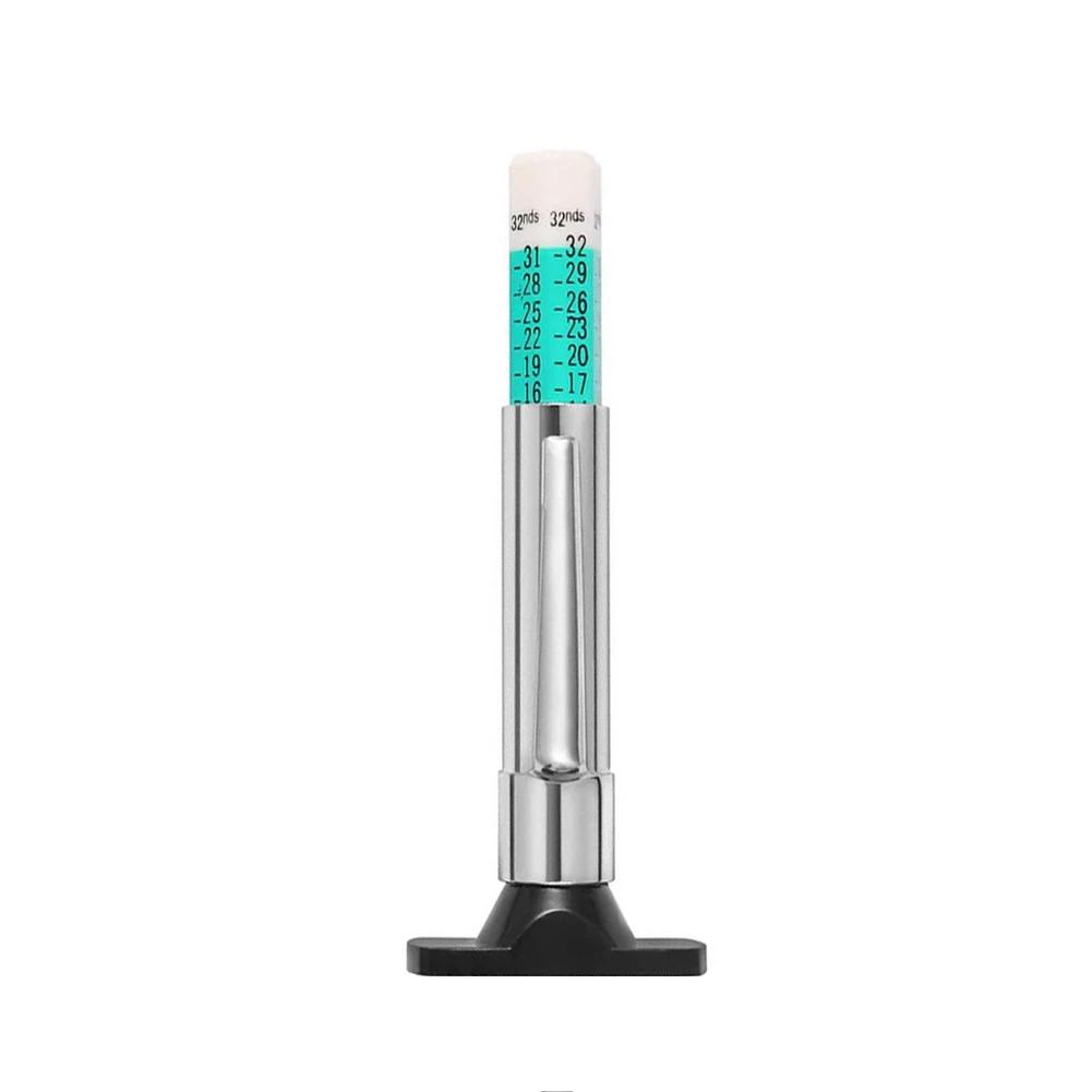 25mm Car Tire Tyre Tread Depth Gauge Meter Digital Thickness Detection Ruler Measuring Pen Auto Tread Mark Measuring Tool