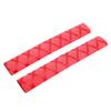 1 Pair Drumstick Grip Drum Stick Mallet Cover Non Slip Polyethylene Instrument Accessory Red