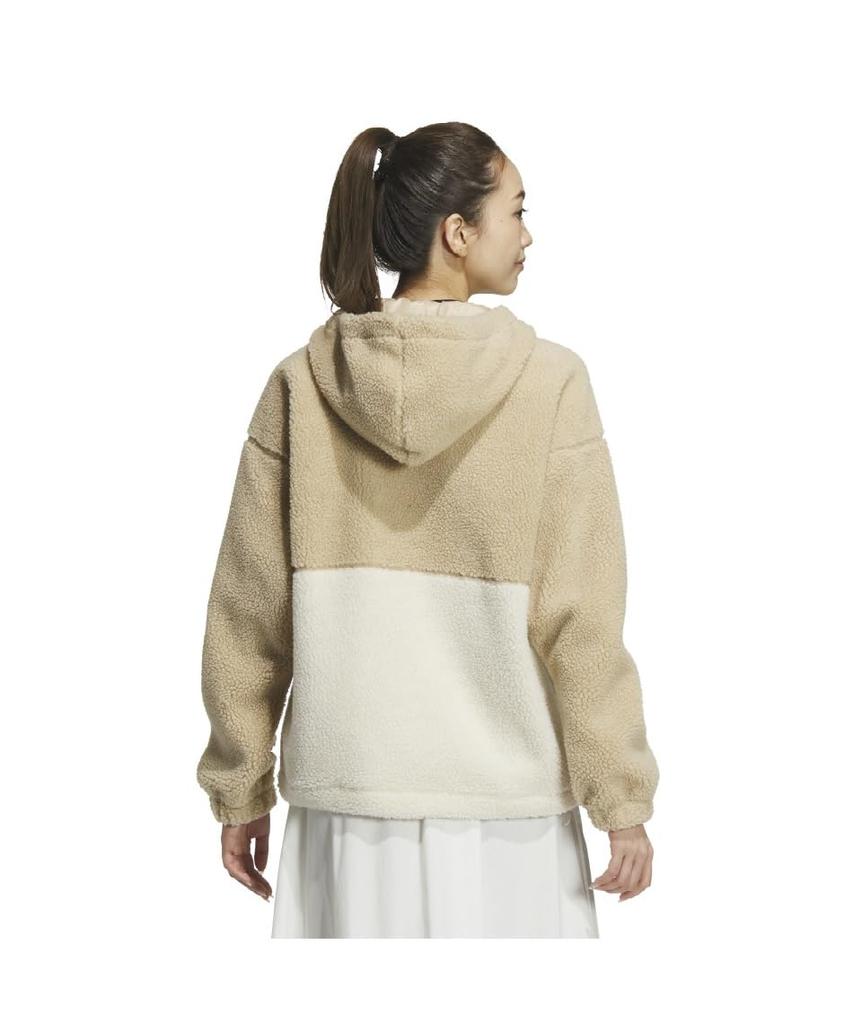Adidas Флисовая куртка Boa FZ KTX42 Magic Beige Размер S Маст-хэв женская (JG3807)