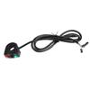 3 In 1 Light Horn Turn Switch Button for Mountain Bike E Bike Electric Scooter DK15