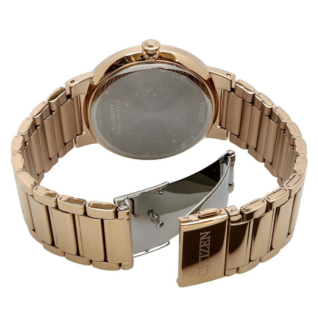 Citizen Кварцевые часы Green Rose Gold Overseas Model [Citizen] Мужские BI5123-52X [Товар]