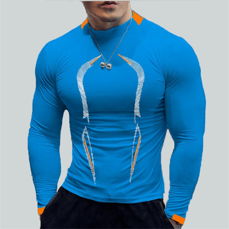 Summer Outdoor Long Sleeve T-Shirt Men 2024 New Breathable Air Conditioning Outdoor Sun Protection Running Outer Wear
