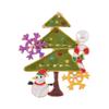 Vintage Christmas Brooch European and American Style Enamel Christmas Tree Santa Claus Snowflake Brooch Pin Boots Snowman Bell Ornament