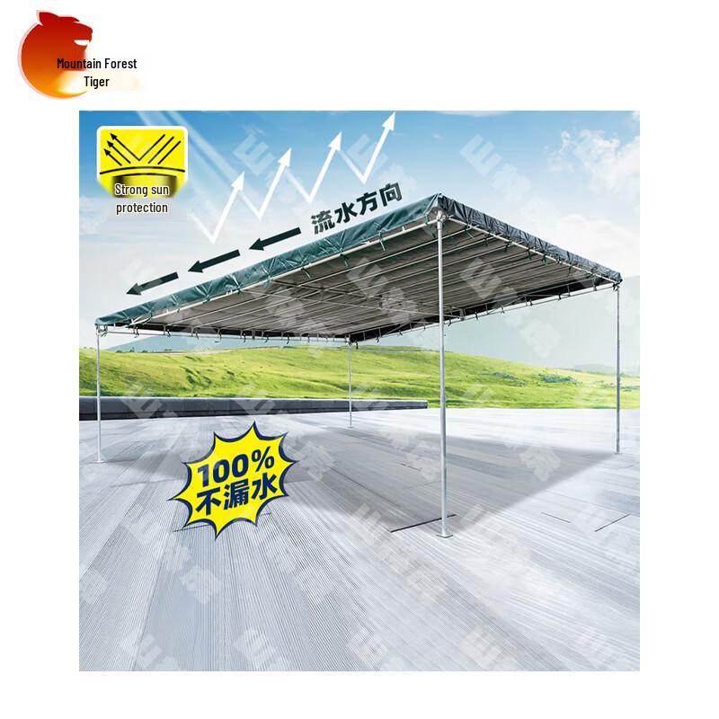 Commercial Outdoor Slanted Awning & Carport Tent
