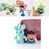 Delightfully Soft Toy Story 4 4-inch Plush Keychain Collection With Mini Cute Characters