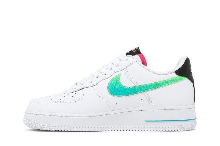 Men's Sneakers Nike Air Force 1 Low '07 LV8 White Aquamarine White/Aquamarine/Black/Green Strike