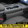For Kia Sportage R 3rd 2011 2012 2013 2014 2015 Car Seat Crevice Slot Storage Holder Box Multi-Functional Gap Bag Built-in Cover