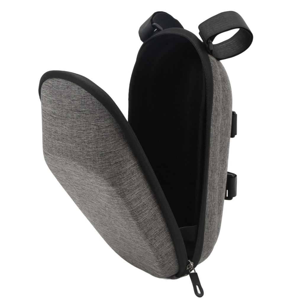 Electric Scooter Front Hanging Bag EVA Hard Shell Electric Folding Bicycle Handlebar Bag Grey