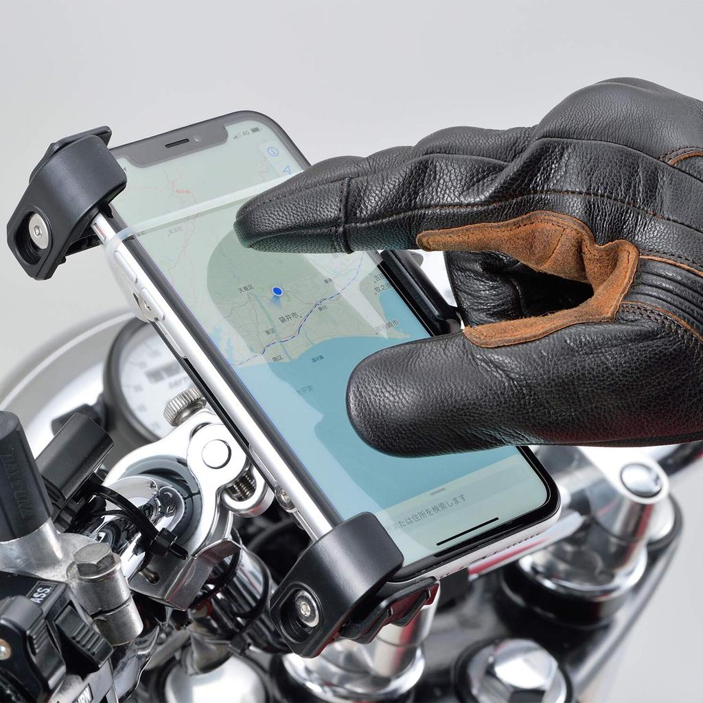 Daytona Motorcycle Gloves Genuine Leather Smartphone Compatible Soft Protector Vintage Line Gloves Brown XL Size 19571 Spring/Summer/Autumn/Winter