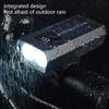 Waterproofs LED Road Bike Front Light Powerful Bright Bicycles Front Headlight Solar Bike Light Easy To Install