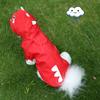 New pet universal raincoat cat dog cute windproof comfortable wear-resistant raincoat cartoon transformed into raincoat