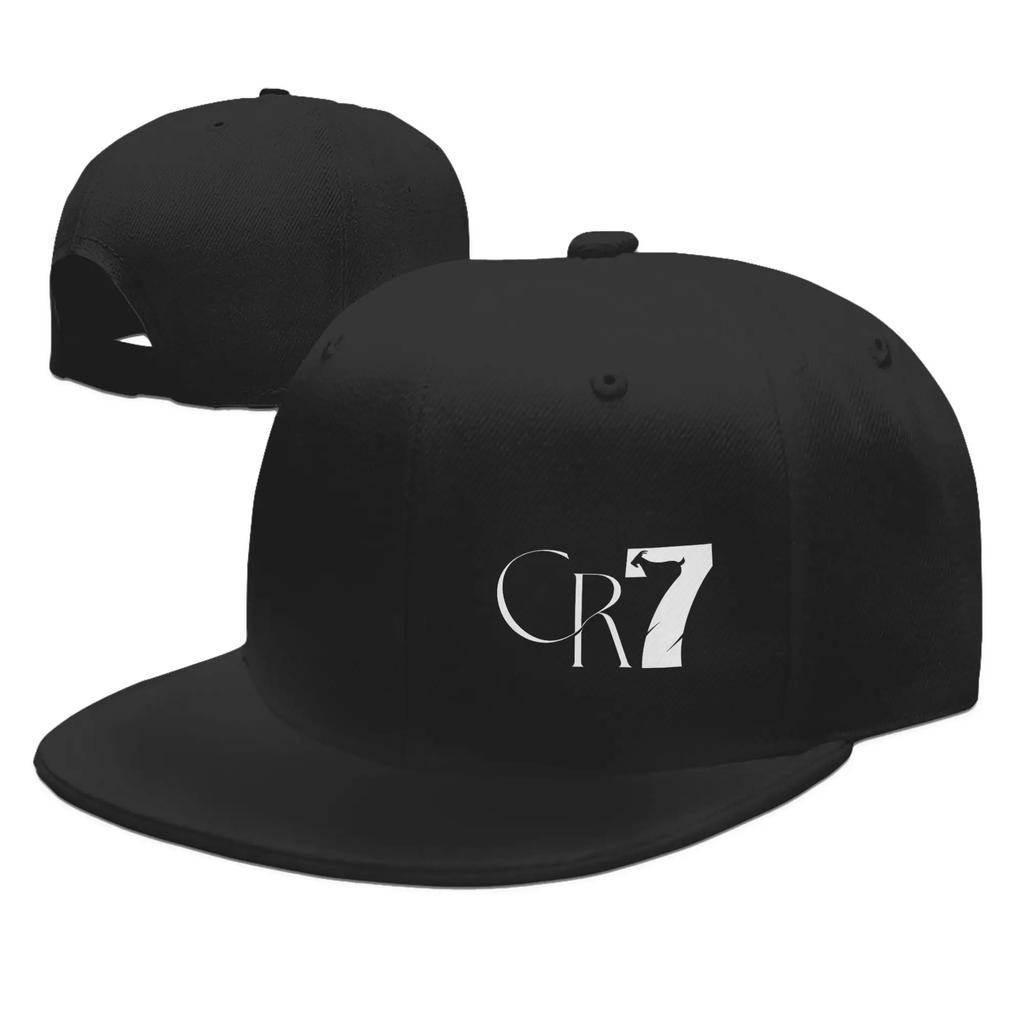 Casual CR Cristiano Football Soccer Baseball Caps Unisex Women Distressed Denim Snapback Cap Outdoor Activities Gift Hats Cap