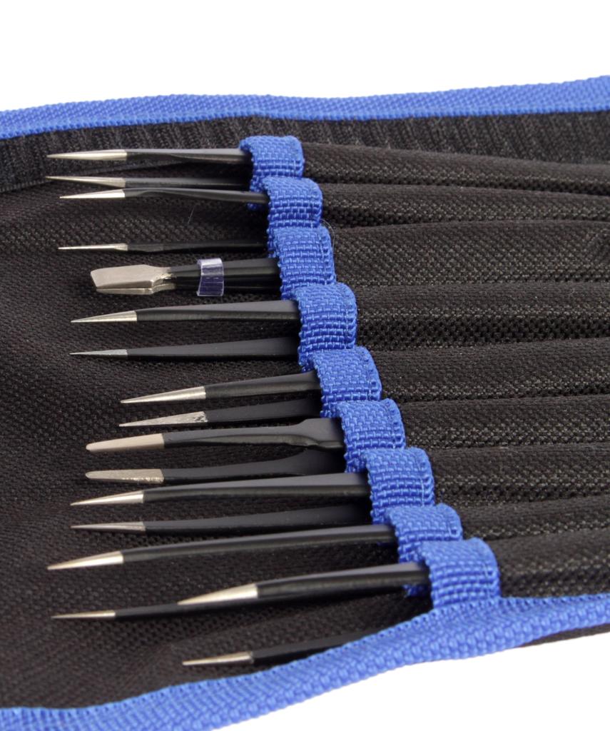 Tweezers, set of 10