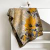 New Ladies Autumn Winter Double Sided Jacquard Scarf Shawl With High End Flower Design Premium Imitation Cashmere