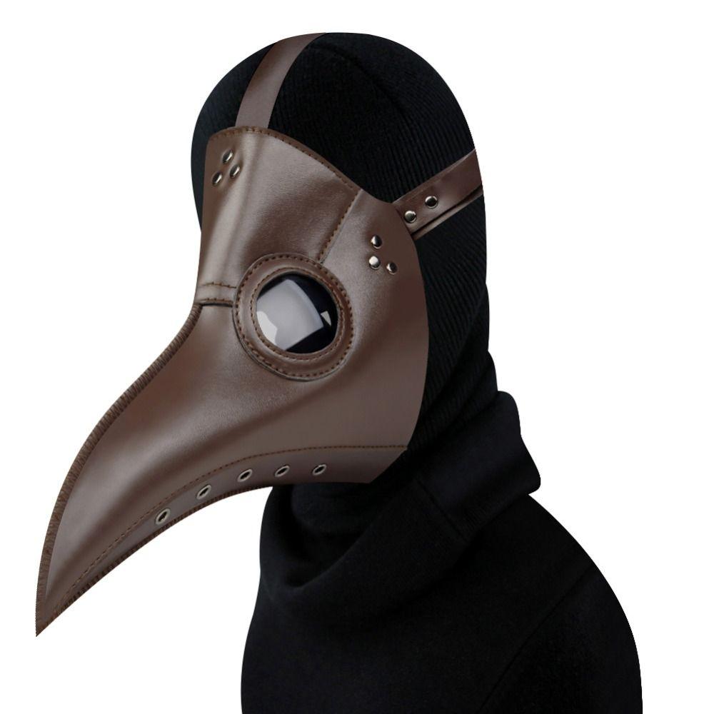Funny Steampunk Bird Mask Cartoon Halloween Bird Mask Retro Plague Doctor Mask Masquerade