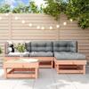 VidaXL Garden Lounge Set 5 Pcs with Cushions Solid Douglas Wood 3185792
