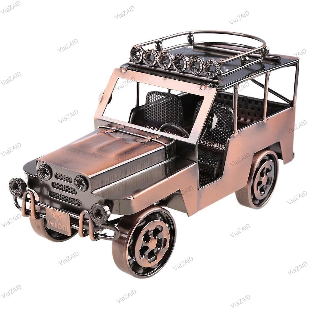 Металлическая Модель Старинного Винтажного Автомобиля Ручной Работы Коллекции Коллекционный Транспорт Игрушки для Декора Бара или Дома