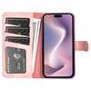 For iPhone 16 Pro Case Splicing Color PU Leather Phone Wallet Cover