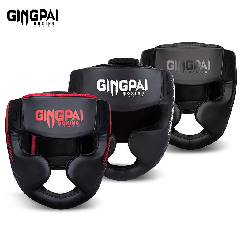 Kick Boxing Helmet Karate Muay Thai Guantes De Boxeo Free Fight Headgear MMA Head Guard Sanda Training Sport Breathable