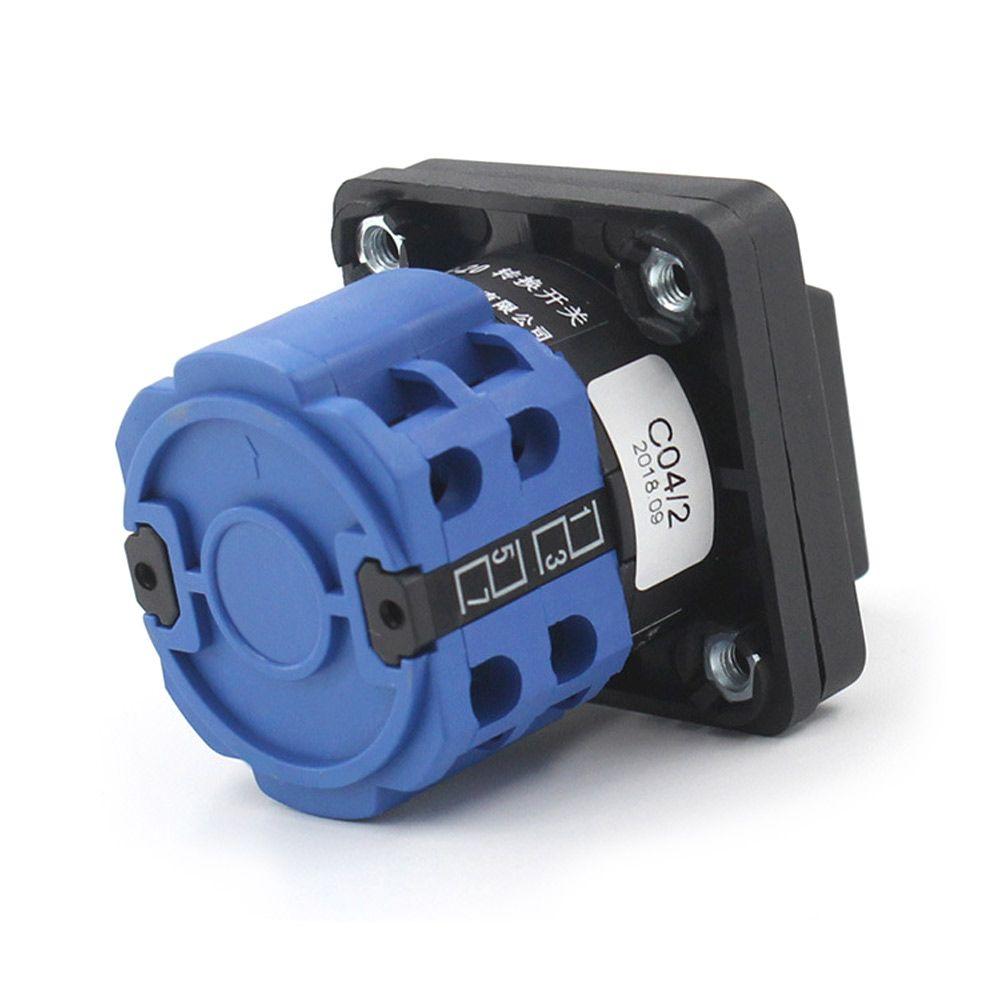 Professional 4 Terminals Motor ON/OFF LW26-20/2 2 Position Rotary Cam Switch