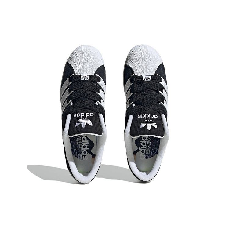 adidas Кроссовки Superstar Supermodified Черно-белые Унисекс Core-Black Cloud-White HP2189
