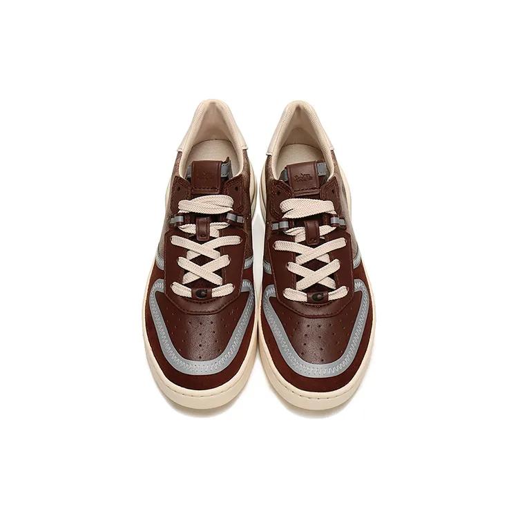 COACH CitySole Cour Low top Casual Shoes Men's Brown (Unisex) Casual Shoes G5015 KHSD