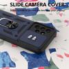 Protective Case - BOOLING - for Samsung Galaxy A53 5G - Navy Blue - Army - Shockproof with Ring Stand