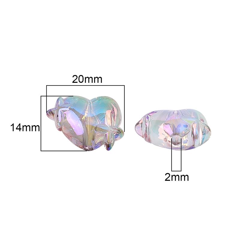 5/10 шт акриловые бусины красочные звезды любовь бусины для DIY ожерелье браслет серьги изготовление ювелирных изделий