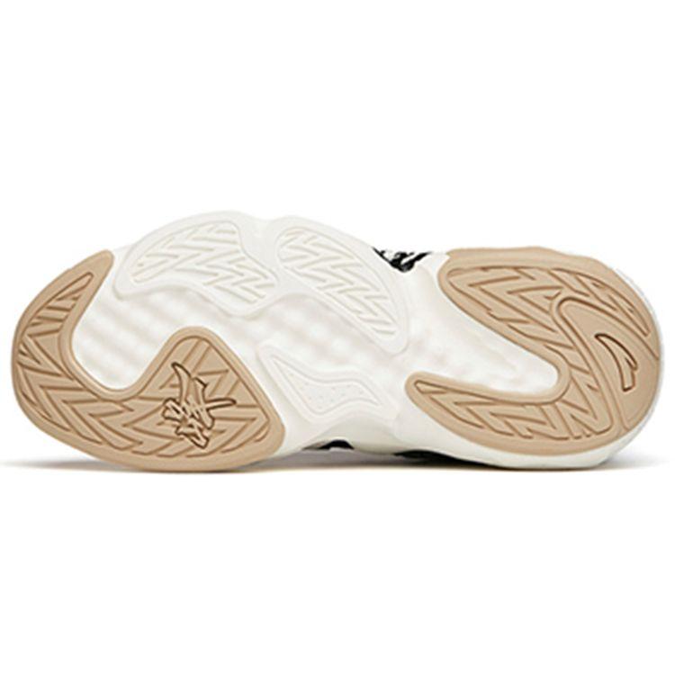 Anta Badass Weifeng 2 Low-Top Sneakers With Grip And Warmth Men Sneakers White Black Gray 112148080-7