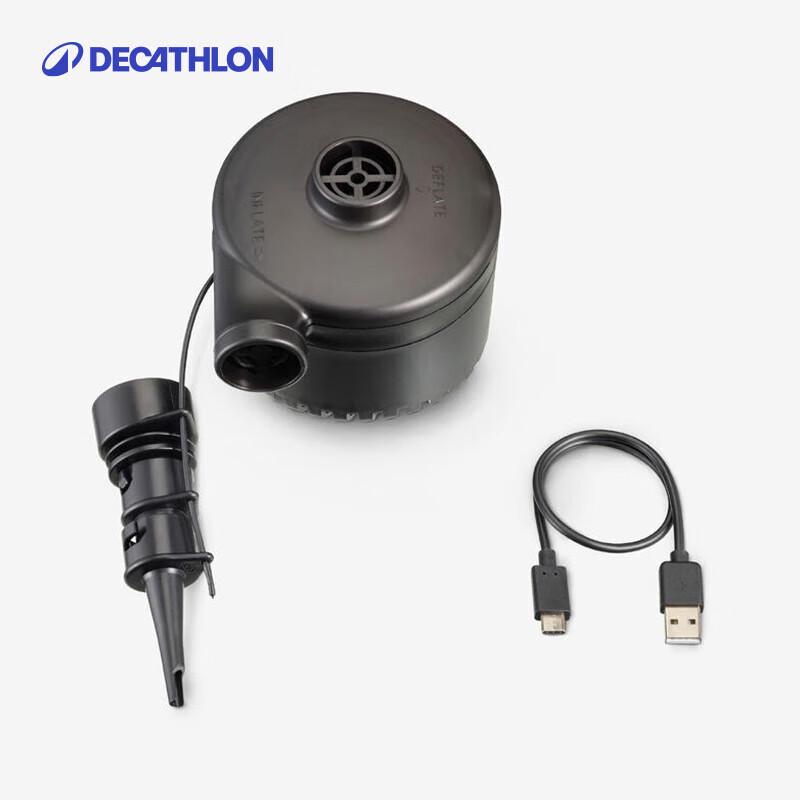 Портативный электрический насос Decathlon для туристических матрасов