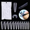 Tools For Building UV Acrylic Gel Nail Dual Form Nail Mold Fake Nails Extension False Nail Tips
