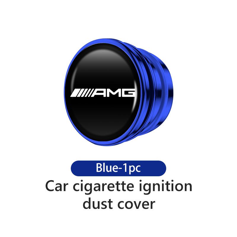 BKS2 Universal Car Cigarette Lighter Dust Proof Cover Cap Accessories For Mercedes Benz AMG A B C E S G Class A180 CLK CLA GLE GLC