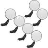 1-6PCS Universal Bicycle Rearview Mirror Adjustable Rotate Wide-Angle Cycling Handlebar Rear View for MTB Road Bike Accessories